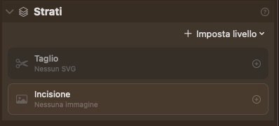 Lùmen dual layer panel with engrave and cut layers